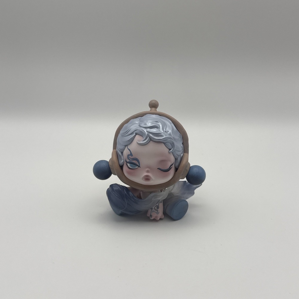 OFFICAL pop mart Skullpanda The ink plum Blossom Series The Wind figure